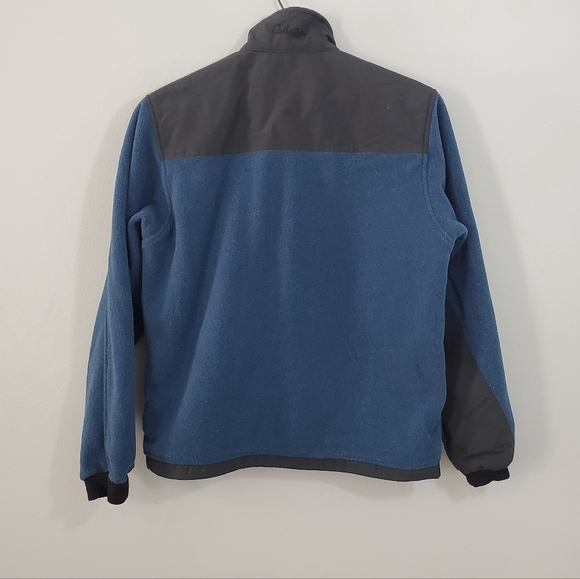 Cabela's Outdoor Gear Blue Fleece Light Jacket - Picture 2 of 3